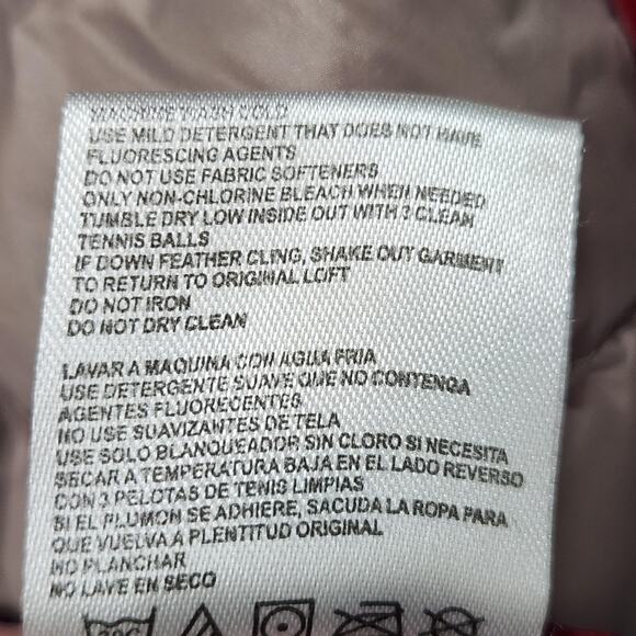 Calvin Klein Jacket Womens Small Packable Lightweight Down Hooded Puffer - Picture 13 of 15